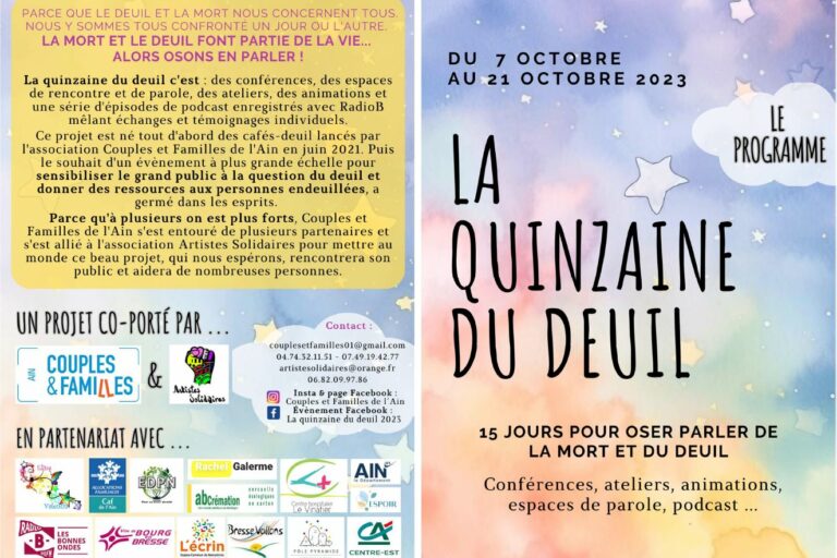 La quinzaine du deuil (Ain)