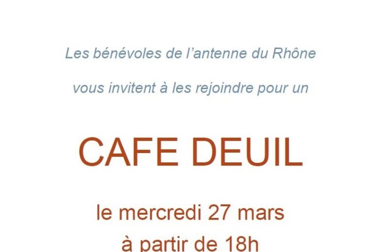 Café deuil – EKR Rhône